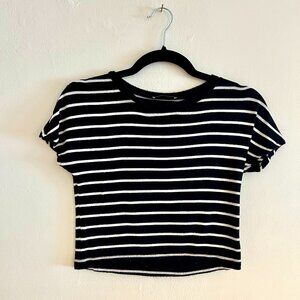 Zara Striped Crop Top